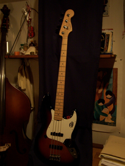 fender jazz bass guitar photo